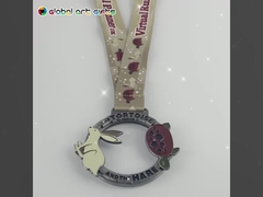 Zinklegeringen Kerstmedalen voor kinderen