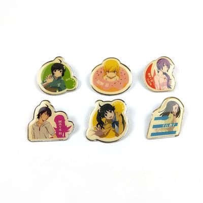 kopen Hoge standaarden Offset Print Cartoon Lapel Pins ODM / OEM Voor Evenement online vervaardiging