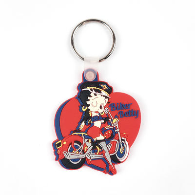 kopen Rubber Sleutelhanger PVC Metalen Sleutelring 3D Keytag Custom Logo Free Design Souvenir Gift online vervaardiging