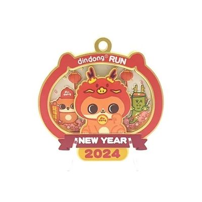 kopen Zinklegering Custom Fun Run medaille geëmailleerde prijzen met logo merk online vervaardiging