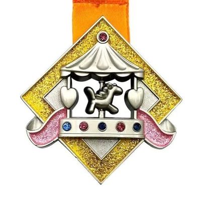 kopen 10KM Glitter Kids Virtual Running Finisher Award online vervaardiging