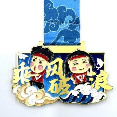 kopen Gepersonaliseerde medaille / virtuele hardlopende medaille voor kinderen online vervaardiging