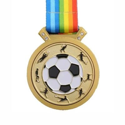 kopen engravable de medailles van het douanevoetbal online vervaardiging