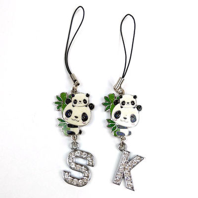 kopen Panda Element Custom Couple Keychains Couple Key Ring Metal Cartoon online vervaardiging