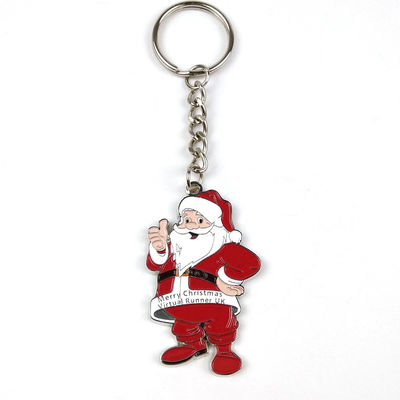 kopen Kerst promotie sleutelhanger kerstman zachte glazuur sleutels online vervaardiging
