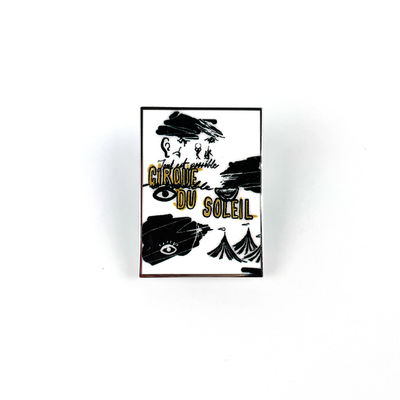 kopen Custom Zink Alloy Soft Enamel Lapel Pin Badge met Offset Printing en Epoxy Coating online vervaardiging