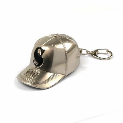 kopen Op maat gemaakte logo-ontwerp met een enkel metalen kleurkap voor ronde sleutelhanger online vervaardiging
