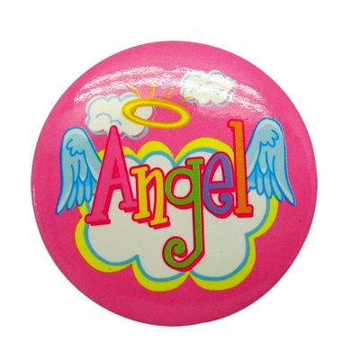 kopen Gepersonaliseerde logo pin badge printing met UV printing output gegarandeerd online vervaardiging