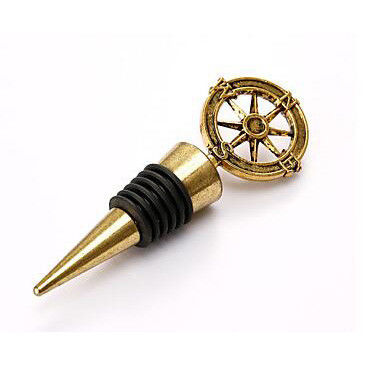 kopen Custom Adventure Compass Wijnstopper voor uniek wijnbehoud online vervaardiging
