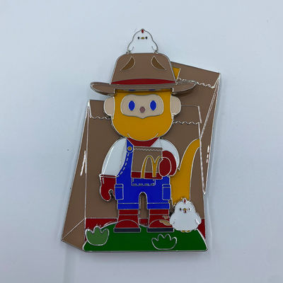 kopen Magnetische McDonald onderdelen badge Leuke en verzamelbare personages online vervaardiging