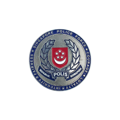 kopen Herdenkingsmunt: Een Eerbiedwaardige Traditie van de Singaporese Politie online vervaardiging
