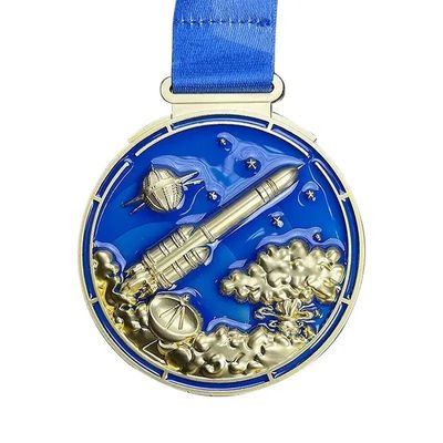3D die casting online marathon medailles evenementen Custom finisher medaille
