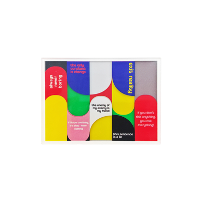 Gepersonaliseerd museum van illusies Acryl koelkastmagneet Een creatieve herinnering voor kunstliefhebbers