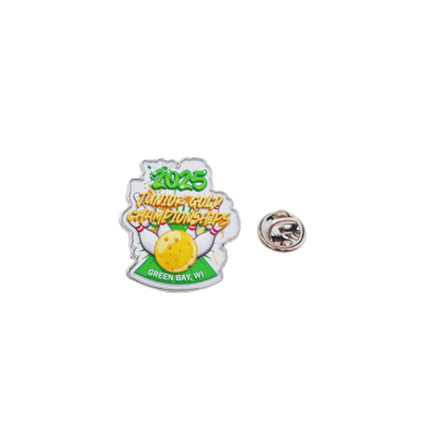 2025 UV-print Zomerbadge met Vlindersluiting - Essentieel voor uw Marketingplan
